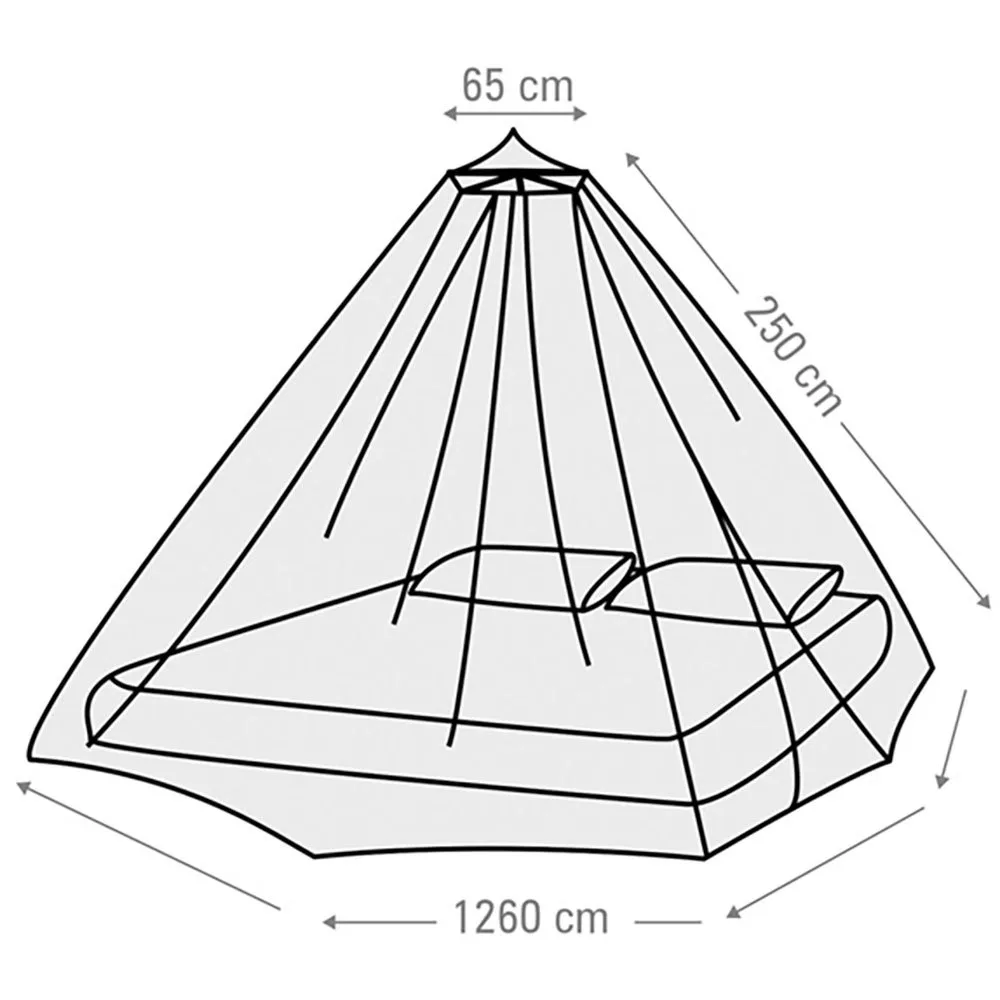 Abbey Myggnett 2 Personer, White, 210 x 200cm Abbey Myggnett 2 Personer, White, 210 x 200cm