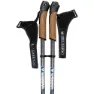 Abbey Nordic Walking Cane Spaserstokker, Silver grey / black / blue, 86-140cm