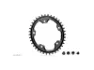 absoluteBLACK 1X oval CX Drev