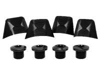 absoluteBLACK Absolute Black Covers Til Shimano Dura Ace 9100 Kranksett Sølv absoluteBLACK Absolute Black Covers Til Shimano Dura Ace 9100 Kranksett Sølv