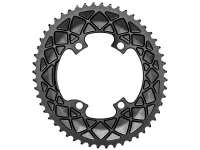 absoluteBLACK Absolute Black Oval Største Drev til 2x11 46t, BCD Ø110 absoluteBLACK Absolute Black Oval Største Drev til 2x11 46t, BCD Ø110