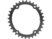 absoluteBLACK Absolute Black Oval Største Drev til 2x11 46t, BCD Ø110 absoluteBLACK Absolute Black Oval Største Drev til 2x11 46t, BCD Ø110