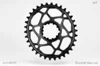 absoluteBLACK DM Oval Krankdrev