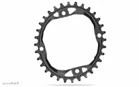 absoluteBLACK Shimano Oval Krankdrev absoluteBLACK Shimano Oval Krankdrev