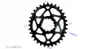 absoluteBLACK Sram Boost DM Krankdrev
