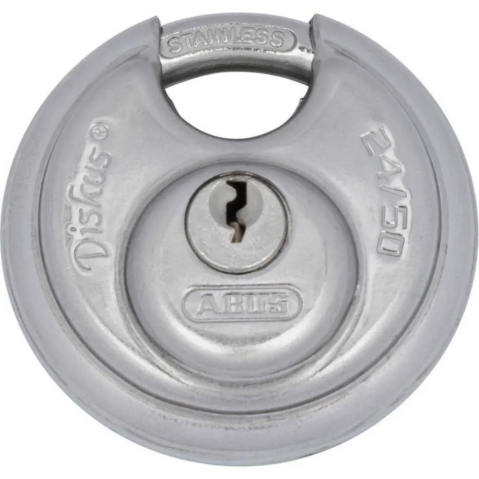 ABUS 24ib/50 B/dfnli Hengelås, Silver / blue, One Size ABUS 24ib/50 B/dfnli Hengelås, Silver / blue, One Size