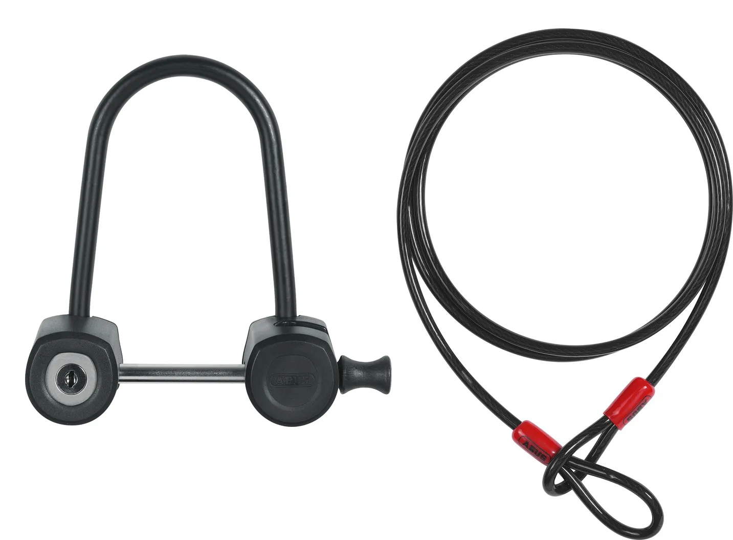 ABUS 5000 Protectus XCL Klikklås Med Wire, Svart