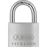 ABUS 64ti/50 B/dfnli Kjedelås, Silver, One Size