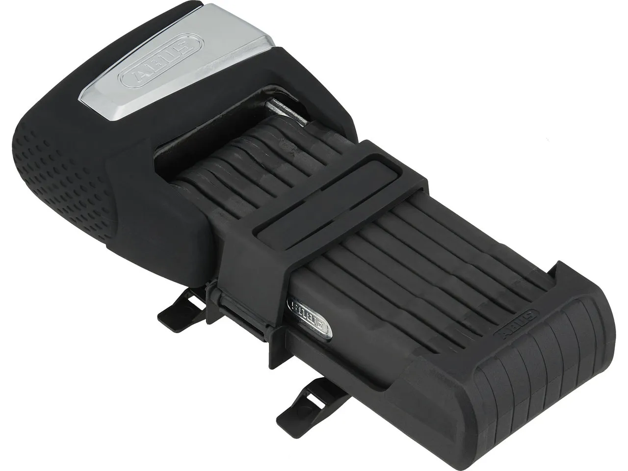 ABUS Bordo 6500A SmartX Faltschloss mit Fernbedienung und SH Halter, Svart