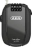 ABUS Combiflex Trip 125 Sykkellås, Black, 125cm