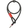 ABUS Ekstra Kabel til Pro Shield/5850 Ringlås 100cm, Black, 100cm