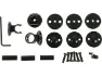 ABUS Gepäckträgerhalter GH 50, Black, One Size