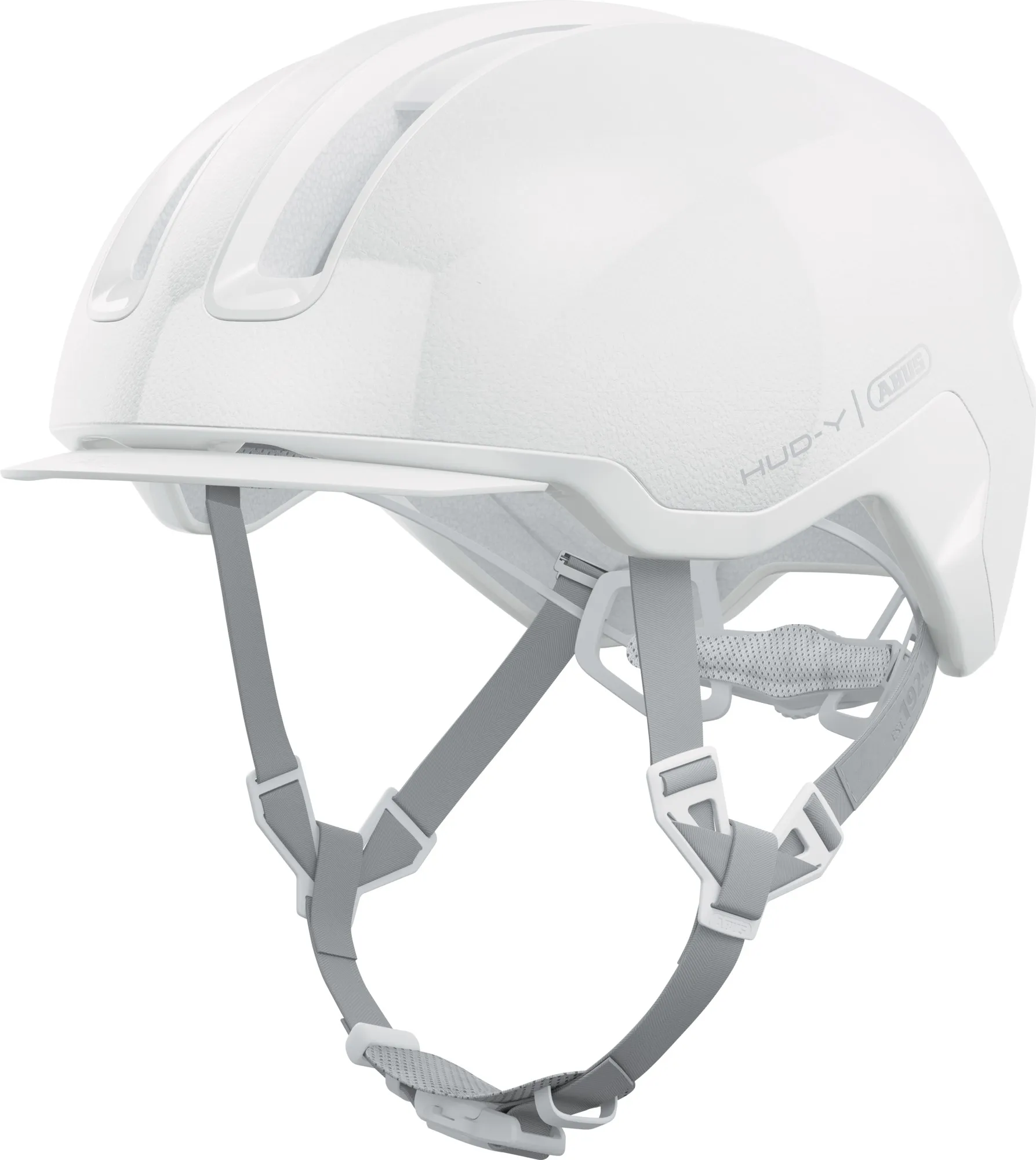 ABUS HUD-Y sykkelhjelm LED Puristic