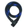 ABUS Ivera 7220 wirelås, Black / blue, 85cm