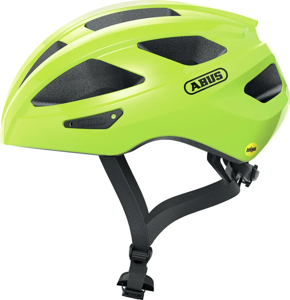 ABUS Macator MIPS sykkelhjelm Neon