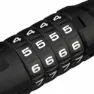 ABUS Numero 5510C Sykkellås, Black, 180cm