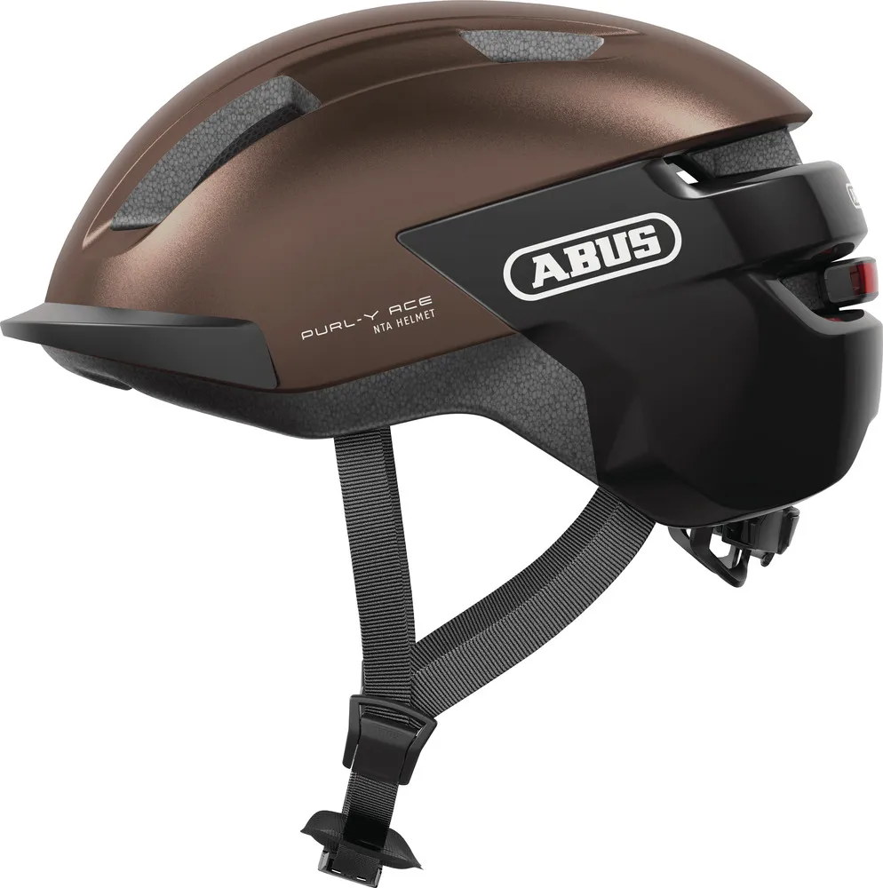 ABUS PURL-Y ACE Urban Hjelm Metallic Copper