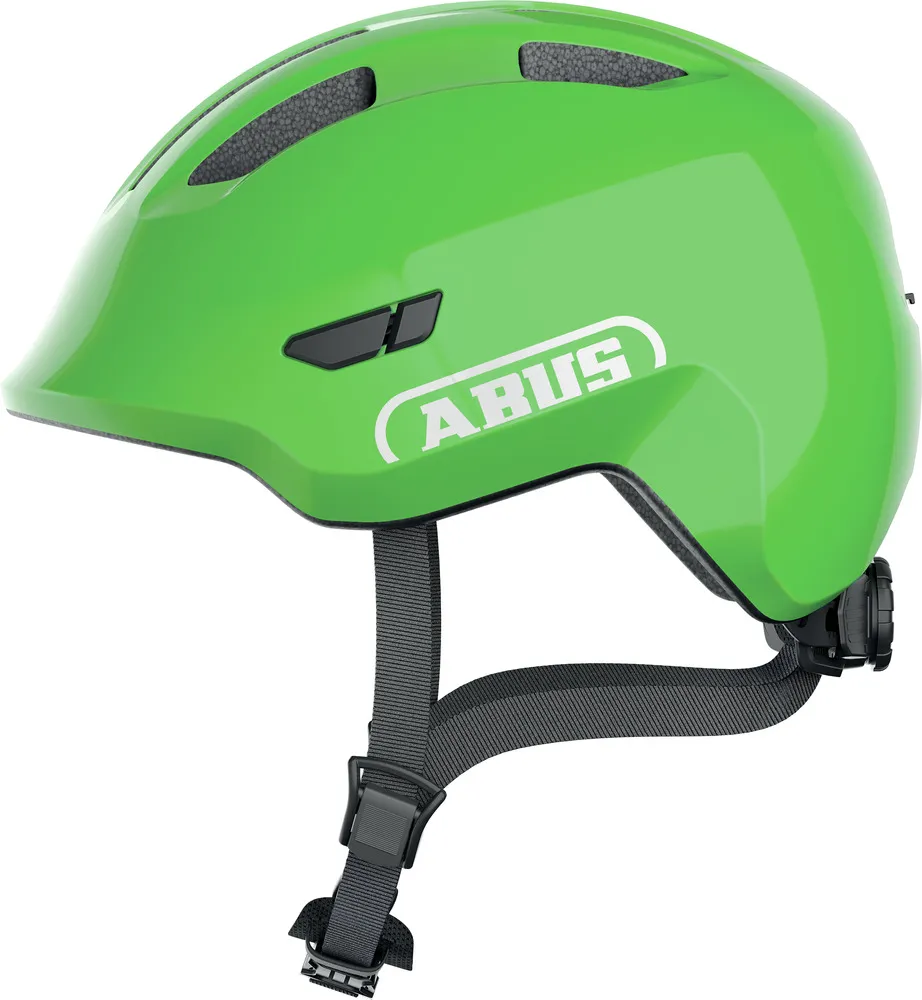 ABUS Refurbished ABUS Smiley 3.0 sykkelhjelm Shiny - 50-55, Grønn ABUS Refurbished ABUS Smiley 3.0 sykkelhjelm Shiny - 50-55, Grønn