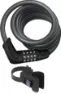 ABUS Spirallås Tresor Combo m/holder, Black, 180cm