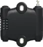 ABUS SportFlex Wirelås 2504/90 Med Kode, Svart