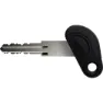 ABUS Tectic 496 Lh Nkr Sykkelrammelås, Black, 110 x 59 x 8.5mm