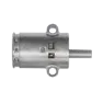 ABUS XPlus Låsesylinder for PowerTube (BDU2XX, BDU3XX, BDU4XX) Batterier, Silver, One Size