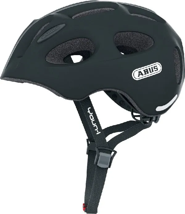 ABUS Youn-I Junior Hjelm, Svart