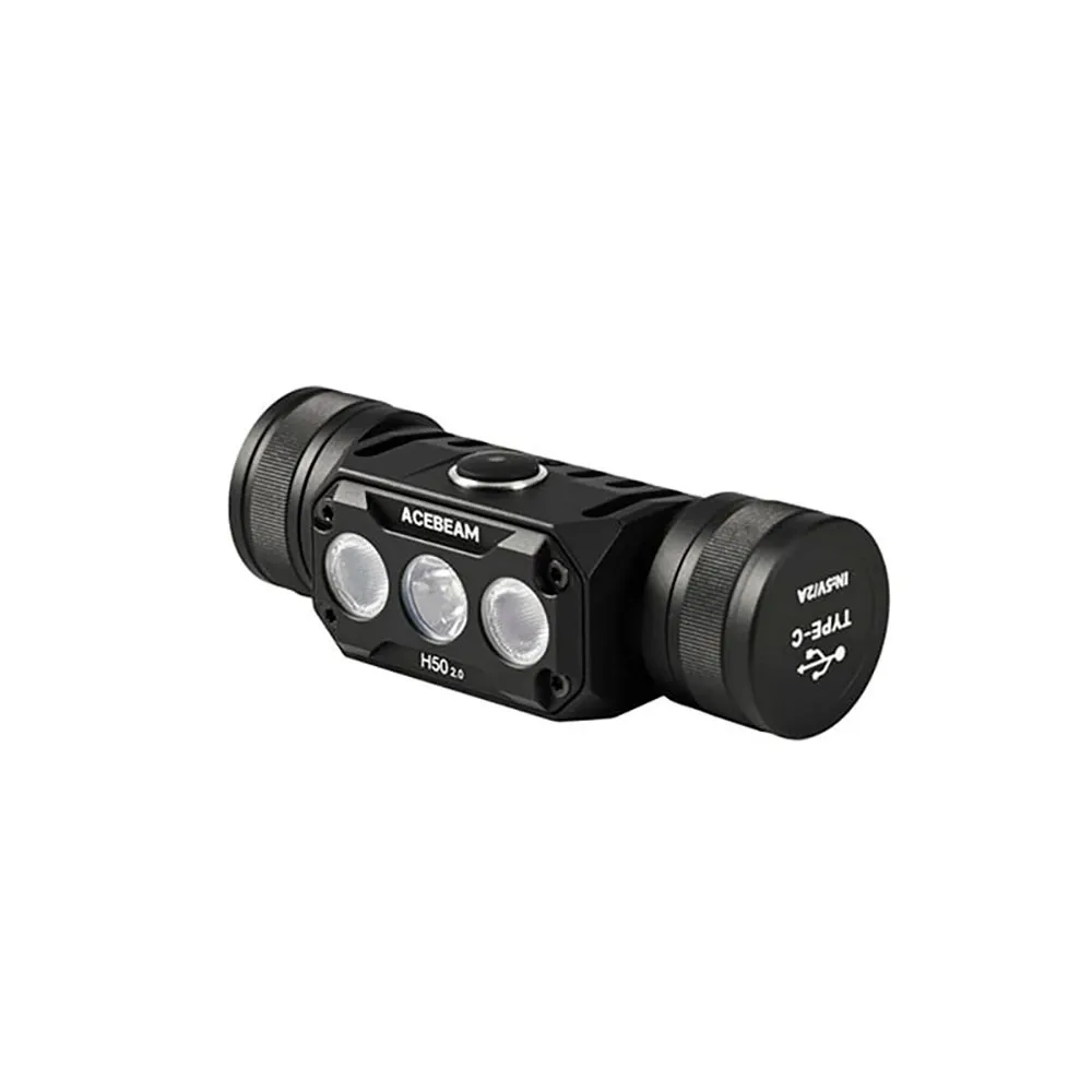 Acebeam H50 2.0 Lommelykt, Black, One Size