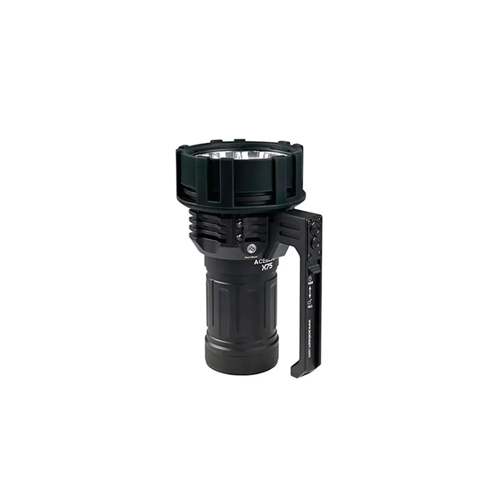 Acebeam X75 70.2 6500k Lommelykt, Black, One Size Acebeam X75 70.2 6500k Lommelykt, Black, One Size