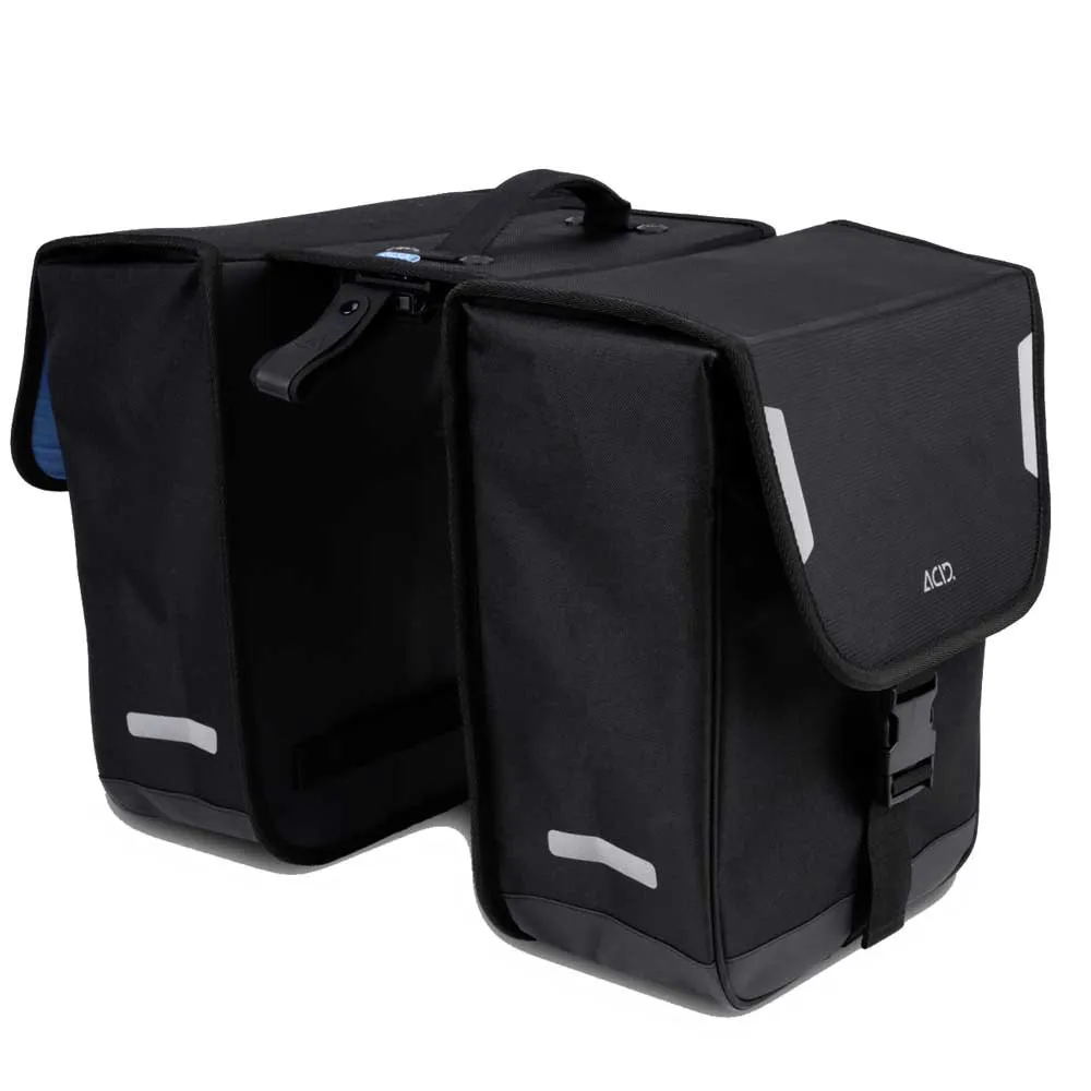 ACID City Classic Rlink Sykkelvesker 30l, Black, One Size