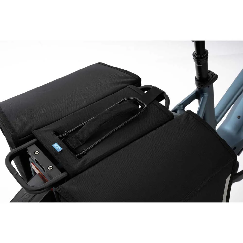 ACID City Classic Sykkelvesker 30l, Black, One Size ACID City Classic Sykkelvesker 30l, Black, One Size