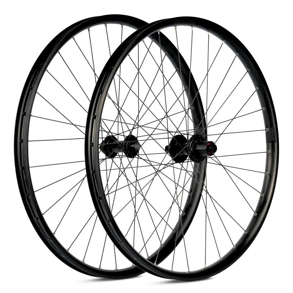 ACID Cmpt Hpa 29´´ 6b Disc Qr Mtb-hjulsett, Black / white, 5 x 100/5 x 135mm, Shimano/Sram HG