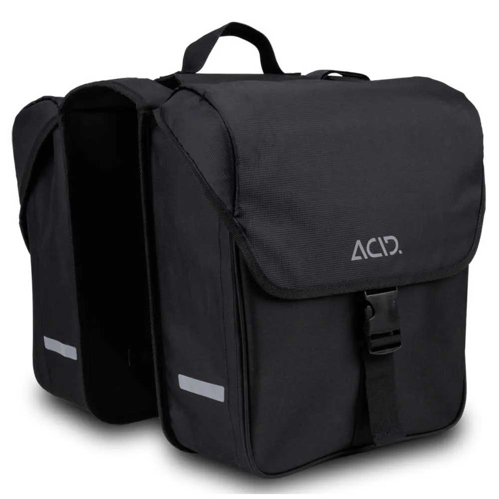 ACID Cmpt Sykkelvesker 30l, Black, One Size ACID Cmpt Sykkelvesker 30l, Black, One Size