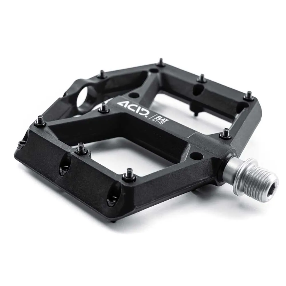 ACID Flat C1-ib Sykkelpedaler Refurbished, Black, One Size