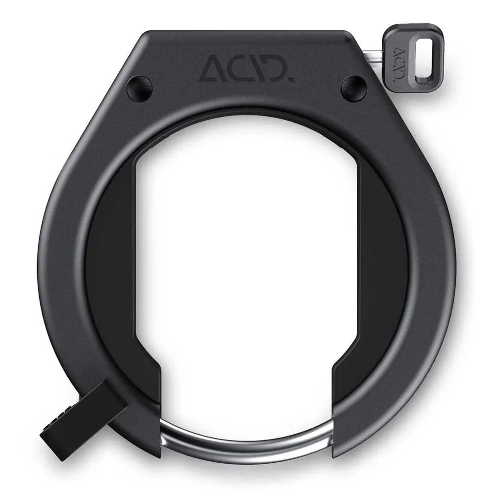 ACID Latch 6078 Sykkelrammelås, Black, One Size