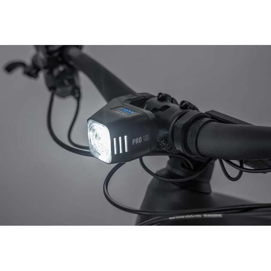 ACID Pro 100 Sykkellyktesett, Black, One Size ACID Pro 100 Sykkellyktesett, Black, One Size