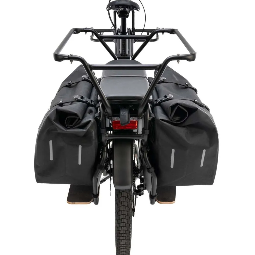 ACID Pro 45/2 Longtail Sykkelvesker 90l, Black, One Size ACID Pro 45/2 Longtail Sykkelvesker 90l, Black, One Size