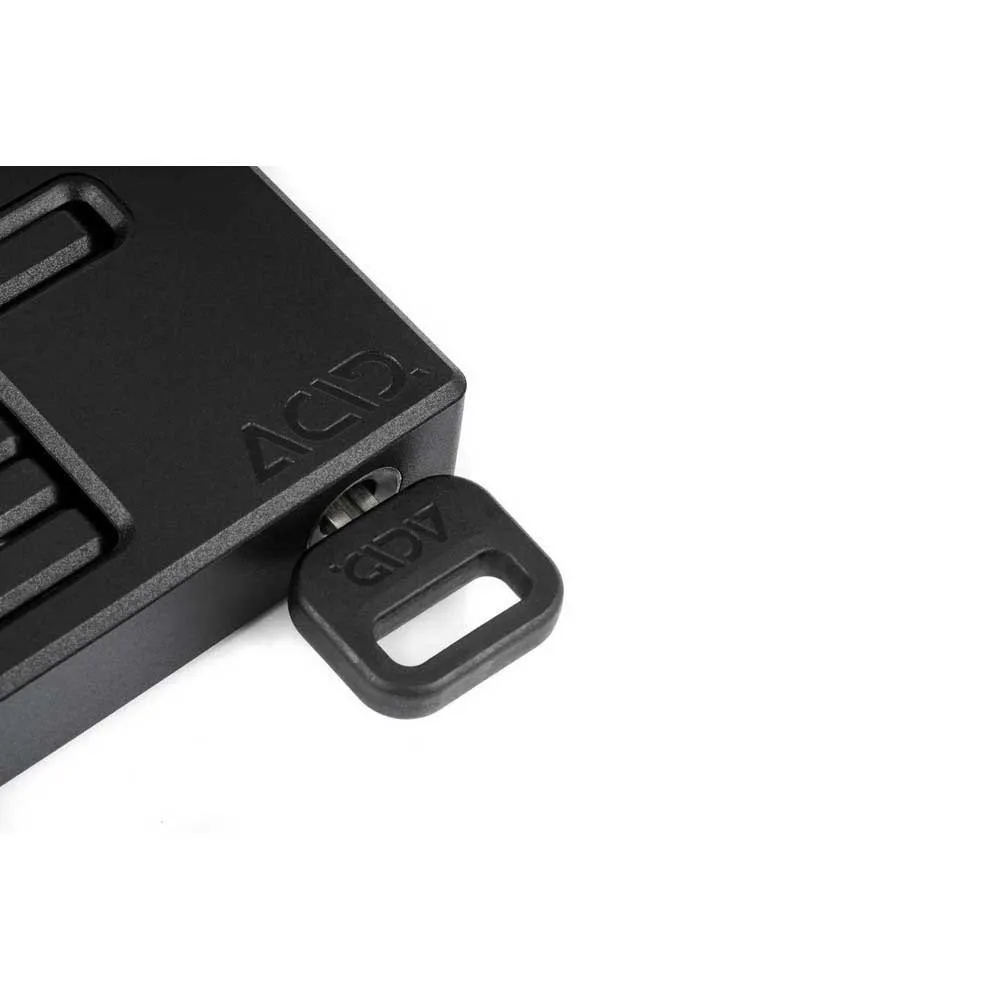 ACID Rigid 100 Pure Twin Pack Foldelås, Black, 7 x 1000mm