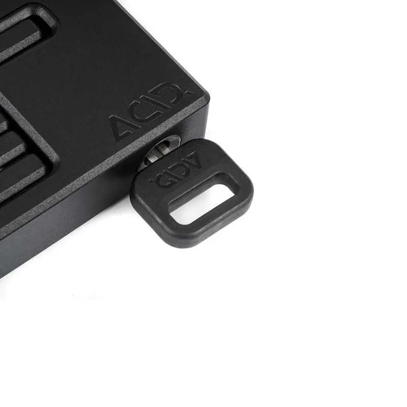 ACID Rigid 80 Pure Foldelås, Black, One Size