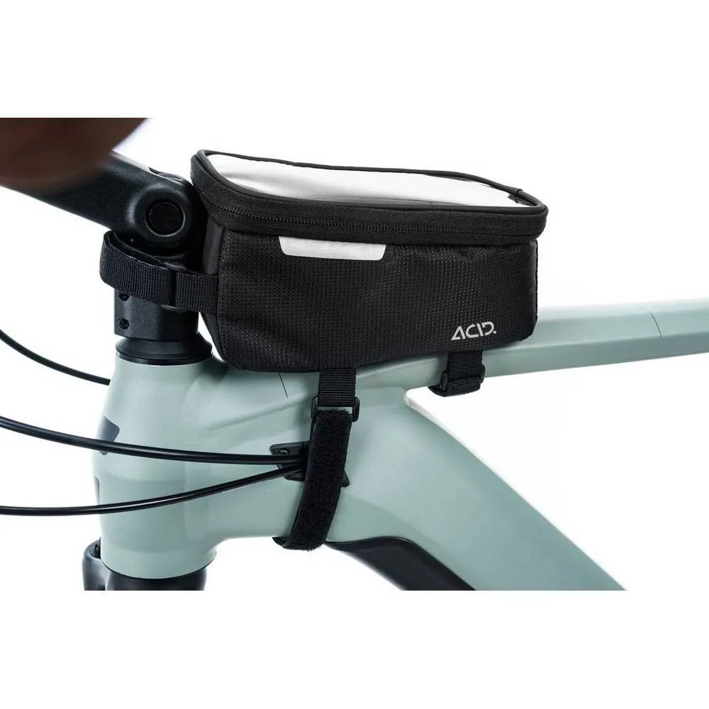 ACID Top Tube View Cmpt 1l Rammeveske, Black, One Size