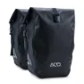 ACID Travlr Pure 20+20l Sykkelvesker, Black, One Size
