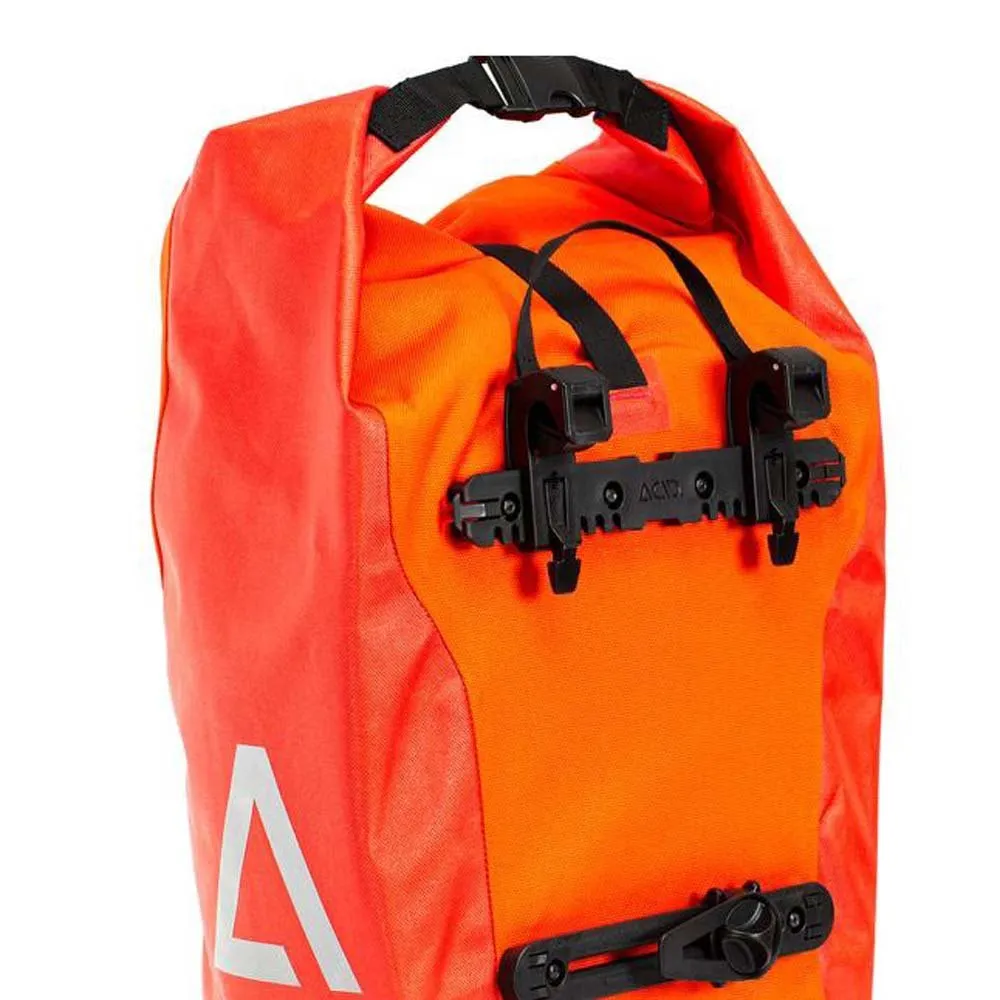ACID Travlr Sykkelveske 15l, Flame / black, One Size ACID Travlr Sykkelveske 15l, Flame / black, One Size