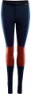 Aclima Lightwool Reinforced Longs Ws, Navy blazer/red ochre
