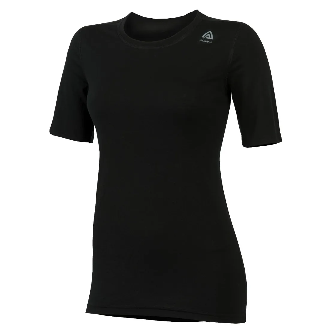 Aclima Lightwool T-Shirt Classic Women, Jet black