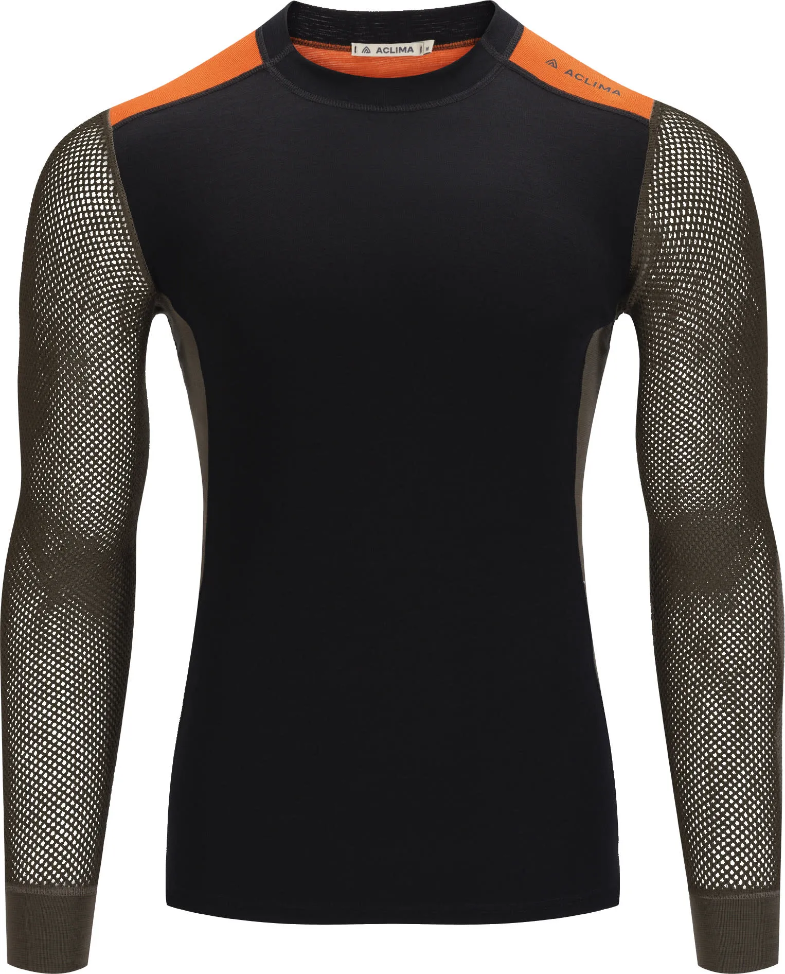 Aclima Men's WoolNet Hybrid Crew Neck