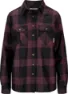 Check dark grey / bordeaux