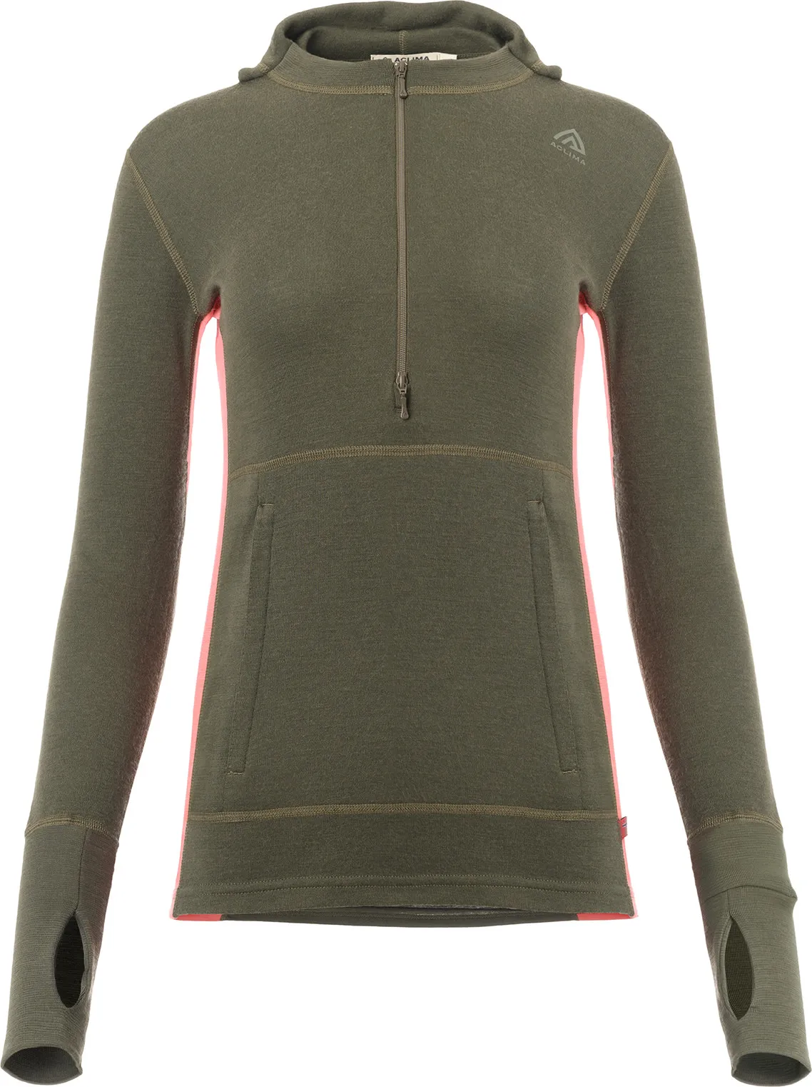Aclima Warmwool Hood Sweater w/Zip W