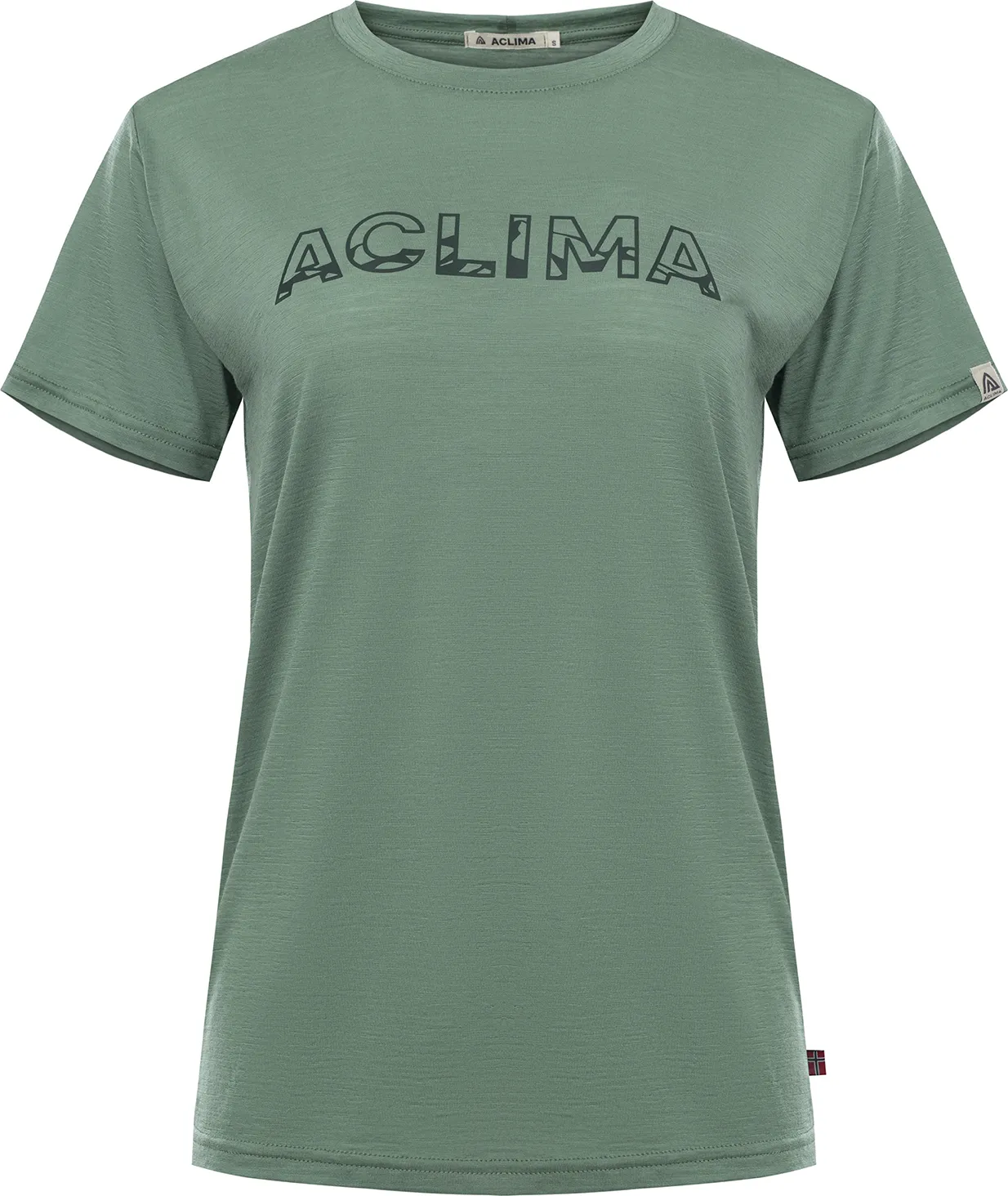 Aclima Women's LightWool 140 Classic Tee Logo