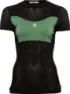 Jet black / dark ivy