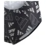 adidas 3 Bar Logo Graphic Badetøy female, Black / wonsil, 7-8Y